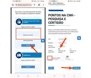 Como Consultar Pontos da CNH